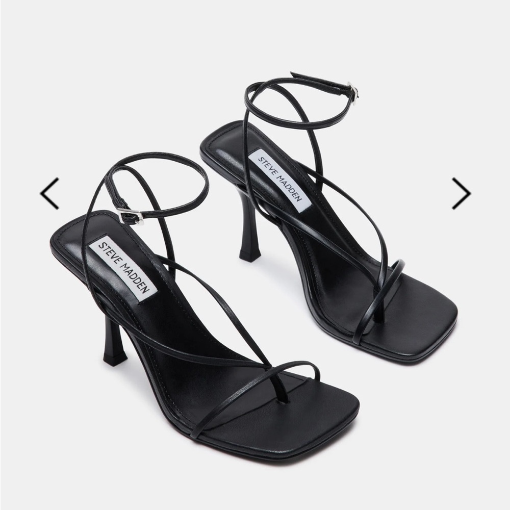 Steve Madden Annie Heel in Black